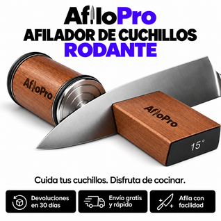 AfiloPro™ Afilador de Cuchillos Rodante