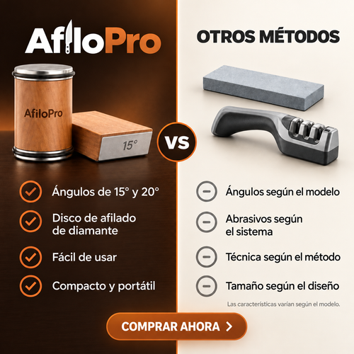 AfiloPro™ Afilador de Cuchillos Rodante
